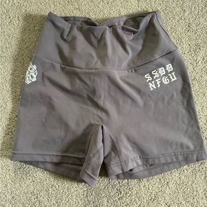 Purple darc sport shorts